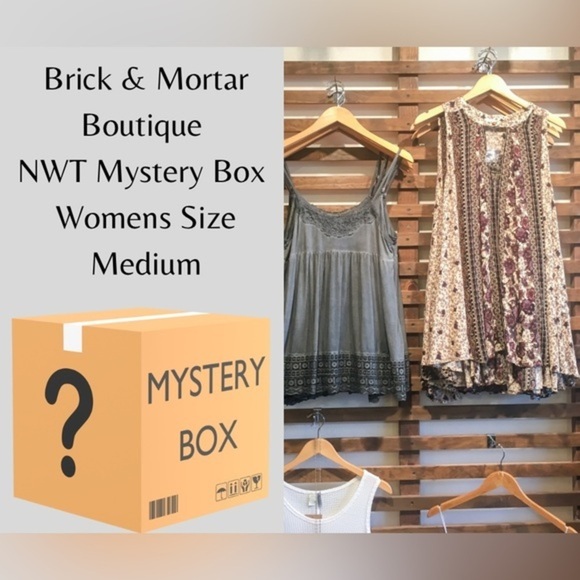 aksmitty01 Tops - Mystery Box‎ NWT from Brick & Mortar Boutique- Size Medium​